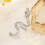 Dragon Ear Cuff Crystal Wrap 1 Pair 3