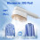 Portable Turbo Steamer for Clothes White 5 Modes 3