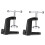 C-Clamp Base Stand Aluminum Alloy 2 Pcs 6
