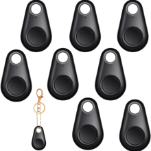 Smart Bluetooth-spårare 8-pack - Trådlös föremålssökare och nyckelfinnare för ryggsäckar, nycklar, plånböcker och studenthemsnödvä