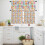 Kitchen Curtains and Valances Set Spring Floral Easter Eggs 3