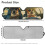 Beagle Jeep Windshield Sunshade UV Heat Protection for 5