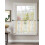 Orange Grey Tree Branch Voile Curtains 52x45 in Light 2