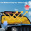 Bee Print Foldable Windshield Sun Shade for Jeep Wrangler 4
