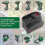 Adapter for Einhell 18V Li-ion Battery to Bosch 18V PBA 6
