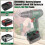 Adapter for Einhell 18V Li-ion Battery to Bosch 18V PBA 2