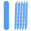 Doppelseitiges Nagelfeilen-Set, blau, 100er-Packung 8