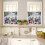 Christmas Kitchen Curtains and Valances Set Red Snowman 4