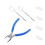 Jewelry Making Pliers Flat Tip with Slip-Resistant Rubber 3