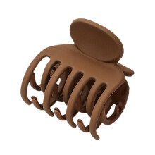 Small Hair Claw Clip for High Ponytail with Double Row Teeth