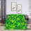 Couverture polaire Saint-Patrick à motifs de trèfles verts 40x50 4