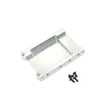 Rear Tailgate Tail Metal Upgrade Modification Parts Suitable for 1/12 Mn78 Remote Control Car,Silver