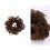 Curly Hair Piece Messy Bun Scrunchie Brown 1 Set 7