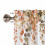 Fall Valances for Windows Retro Leaves Design 42x18 Inch 5