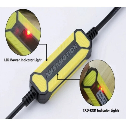 Câble de programmation USB-PPI pour automate programmable Siemens S7-200 RS485 2