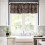 Leopard Print Valance Curtain Brown Rustic Safari 54x18 4