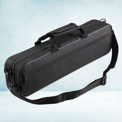 WHAMVOX Flute Bag Padded Hard Case Black