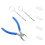 Jewelry Making Pliers Flat Tip with Slip-Resistant Rubber 4