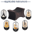 Guitar Neck Rest Support Rosewood Color 1 Piece 4