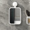 Plastic Dressing Mirror with Suction Cup White 1 Pc 1