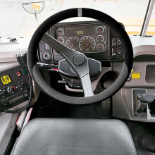 Leather Steering Wheel Cover Sweatproof Breathable Non-Slip