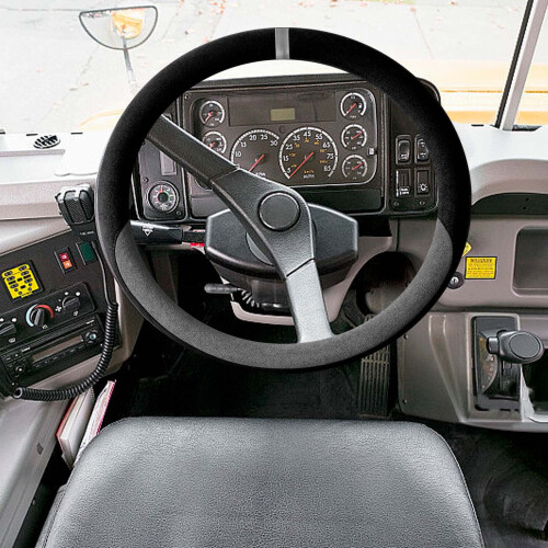 Leather Steering Wheel Cover Sweatproof Breathable Non-Slip