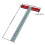 Woodworking T-Square Ruler Aluminum Alloy 30cm 5