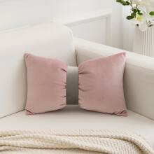 Pink Bow Pillow Soft Decorative Throw Pillow 30x50cm