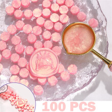 Aurora Borealis Octagonal Wax Seals 100 pcs