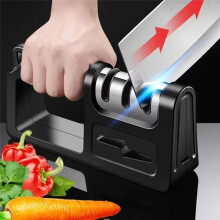 Tungsten Carbide 3 Handheld Japanese Manual Professional Diamond Knives Kitchen Scissors Sharpener System for Knives