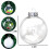 Clear Fillable Christmas Ornaments Plastic 12 Pack 2.4 Inch 3