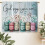 Farmhouse Floral Kitchen Curtains Daisy Rustic Vintage 6