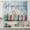 Farmhouse Floral Kitchen Curtains Daisy Rustic Vintage 5