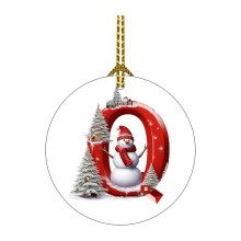 Christmas Tree Ornaments Red White 26-Piece