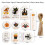 Halloween Tags Kraft Paper 50 Pcs with String 6