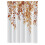 Fall Leaves Kitchen Curtains Orange Eucalyptus Tier 2 pcs 4