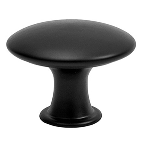 (Black, 1PC) Metal Cabinet Knobs with Screws - 50 Chars