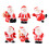 Christmas Snow Globe Miniatures Set 6 Pieces 6