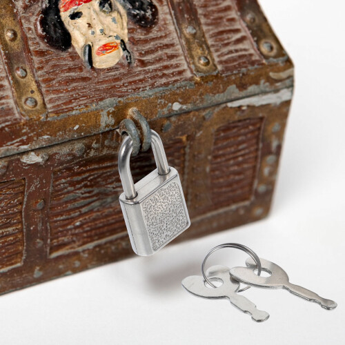 Treasure Chest Lock Padlocks with Keys 5 Sets 1