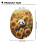 Κάλυμμα σκόνης για το καπάκι τουαλέτας Sunflower Panda για μονοκόμματες τουαλέτες 5