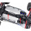 Ståldrivaxel för 1/16RC-bilar E-Revo Summit VXL Slash 8