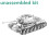 Μεταλλικό κιτ μοντέλου JS-2Tank, μη συναρμολογημένο παιχνίδι διακόσμησης DIY 5