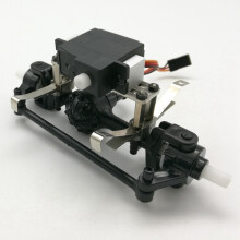 2set Metal Servo Fixed Mount Bracket Kit for WPL B14 B16 B36 C24 C34 1/16 Black & Titanium