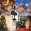 LED Christmas Snowfall Projector IP65 Waterproof Rotating 6