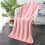 Serviette de bain en coton doux et absorbant 68,5 x 140 cm 5
