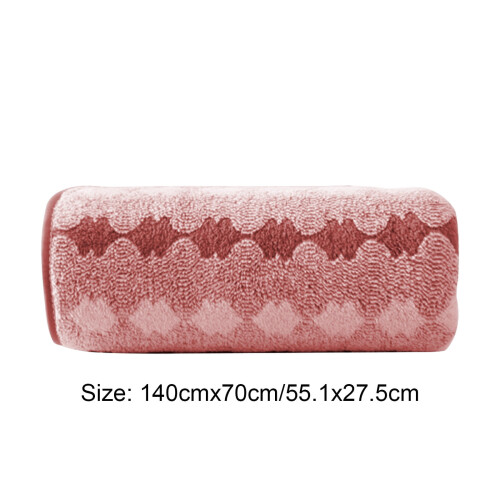 Serviette de bain en coton doux et absorbant 68,5 x 140 cm 2