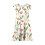 Mädchenkleid mit Blumenmuster, Volantärmeln und 3