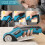 Cordless Electric Scissors Rechargeable 2000Mah with Safety Lock 5