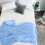 Couverture polaire bleu ciel 127 x 152 cm 2