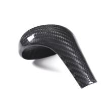 Real Carbon Fiber Car Interior Gear Shift Gear Cover Trim for A6L Q5 A5 A4L Q7 Shift Knob Shell